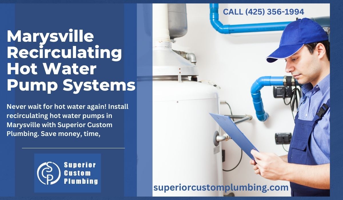 Marysville Recirculating Hot Water Pump Systems